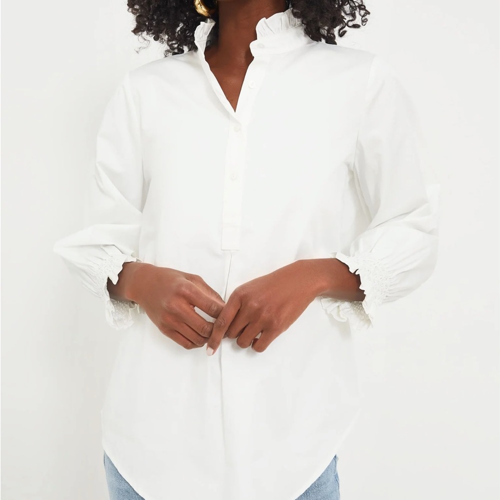 Tuckernuck Teagan popover blouse